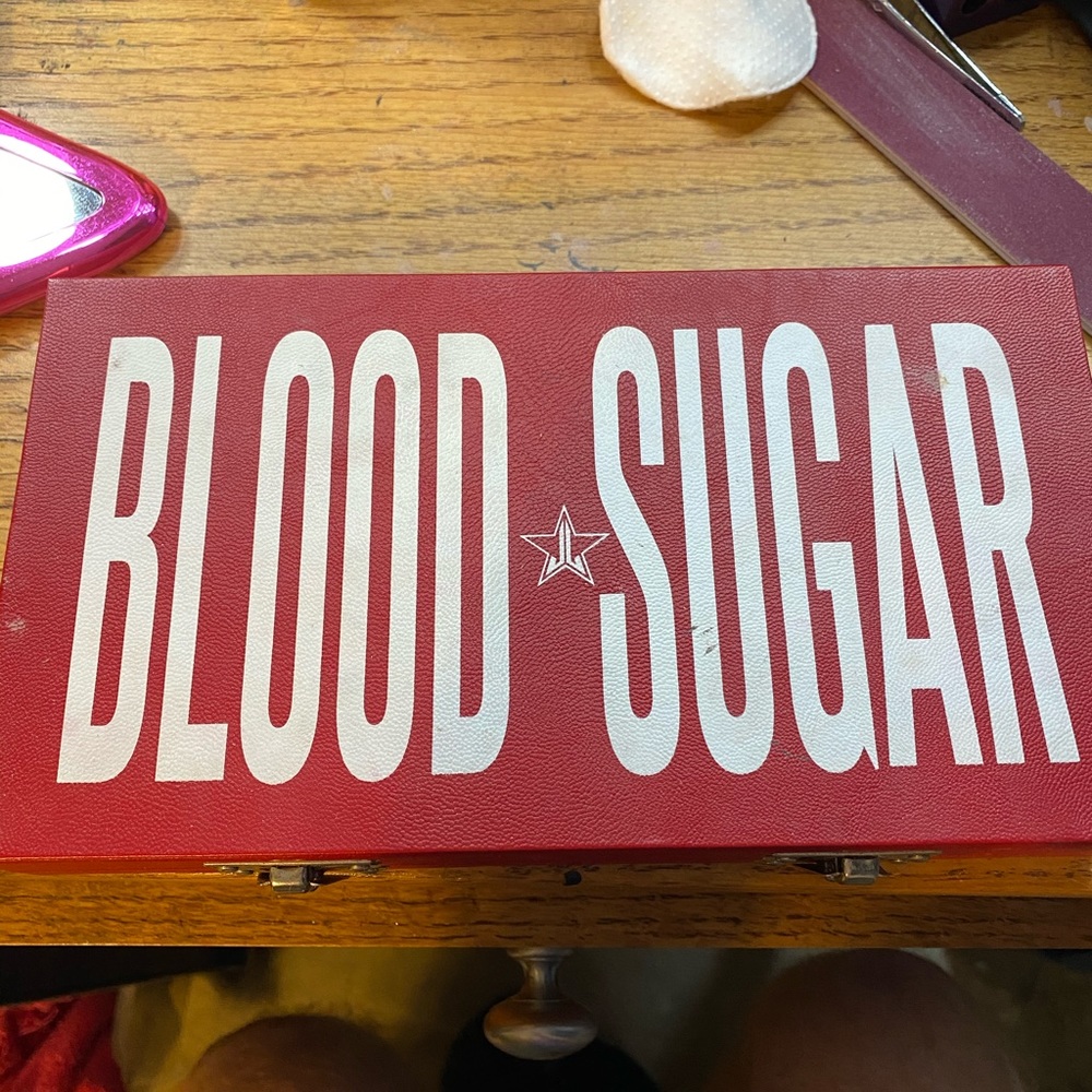 EMPTY Jeffree Star Blood Sugar palette